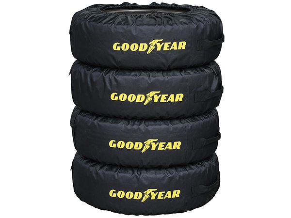 GOODYEAR 正規品】タイヤカバー タイヤバッグ 4本分 1セット GOODYEAR