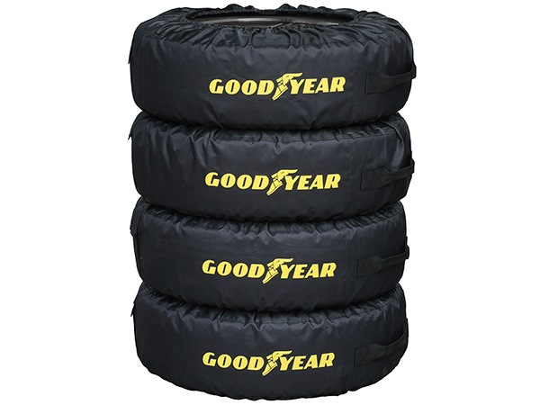 GOODYEAR 正規品】タイヤカバー タイヤバッグ 4本分 1セット GOODYEAR 