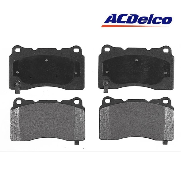【ACDELCO 正規品】フォード 07-14y マスタング 11-12y マスタングGT | シボレー 14-19y コルベット 16-22y カマロ | キャデラック 13-19y XTS ATS | 14-19y CTS | 16-20y CT6 フロントブレーキパッド アドバンテージ Silver セミメタリック 14D1050M 1台分 左右セット