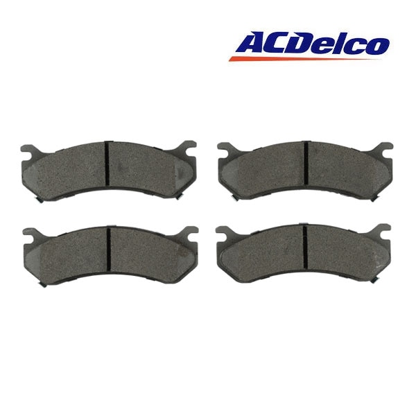 【ACDELCO 正規品】シボレー タホ サバーバン アストロ エクスプレス シルバラード アバランチ | GMC ユーコン ユーコンデナリ シエラ サバナ | キャデラック エスカレード | ハマー H2 フロントブレーキパッド アドバンテージ セミメタリック 14D785MH 1台分 左右セット