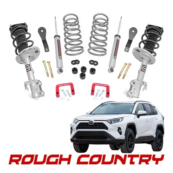ROUGH COUNTRY 正規品】トヨタ RAV4 50系 平成31年4月-令和7年12月
