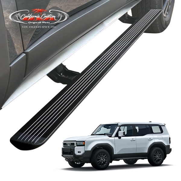カリフォルニアカスタム トヨタ ランドクルーザー 250 ランクル 250系 TRJ250W GDJ250W 令和4年4月-現行 電動 サイドステップ パワーステップ 電動格納 パワーランニングボード