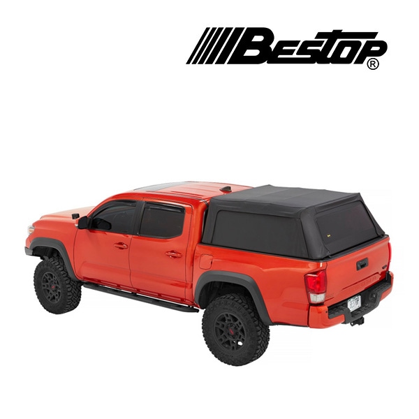 【BESTOP 正規品】05-23y トヨタ タコマ ダブルキャブ SUPERTOP ソフトシェル ブラックダイアモンド 77301-35 キャンパーシェル キャノピー トノカバー ベッド 荷台 幌 ホロ