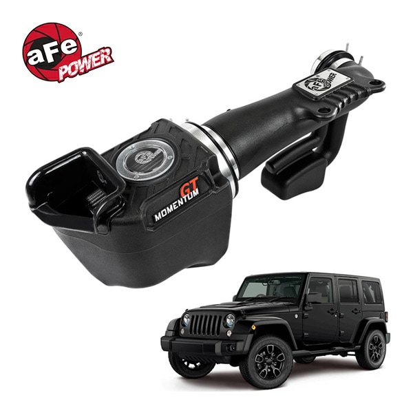 【aFe Power 正規品】ジープ JK ラングラー 3.6L Momentum GT コールドエアインテーク エアフィルター Pro DRY S 乾式 51-76212 エアーフィルター エアクリーナー エーフパワー