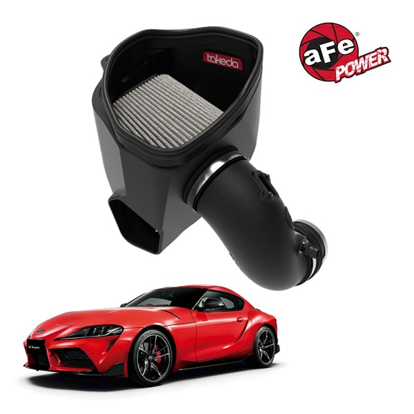 【aFe Power 正規品】トヨタ GRスープラ RZ DB系 令和1年5月-現行 Takeda Stage-2 コールドエアインテーク エアフィルター Pro DRY S 乾式 56-10015D エアーフィルター エアクリーナー エーフパワー