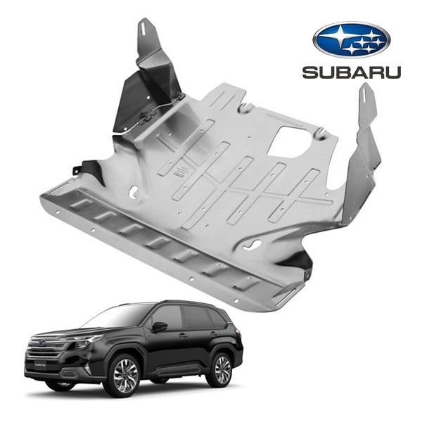 USスバル純正 SUBARU フォレスター SL系 令和7年4月-現行 エンジンアンダーガード エンジンアンダーカバー アンダーボディカバー アルミ製
