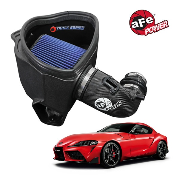 【aFe Power 正規品】トヨタ GRスープラ RZ DB系 令和1年5月-現行 Track Series カーボンファイバー コールドエアインテーク エアフィルター Pro5R 湿式 オイル式 57-10017R エアーフィルター エアクリーナー エーフパワー