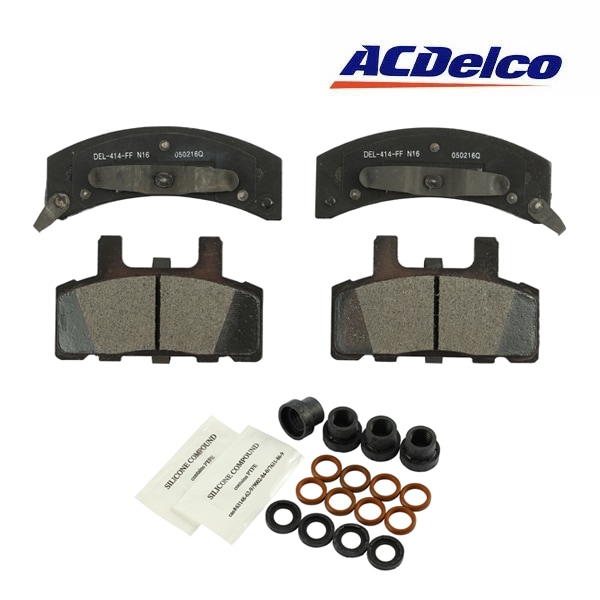 【ACDELCO 正規品】シボレー タホ サバーバン アストロ ブレイザー C-1500 K-1500 | GMC ユーコン シエラ サファリ サバナ | キャデラック エスカレード | ダッジ ラムピックアップ フロントブレーキパッド プロフェッショナル セラミック 17D369MH 1台分 左右セット
