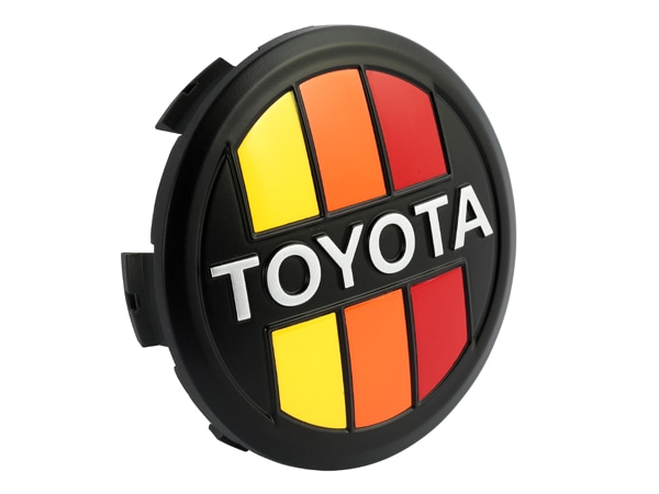 USトヨタ純正 TOYOTA 22y- タンドラ | 24y- タコマ | ランドクルーザー 250 ランクル 250系 令和6年4月-現行 18インチ アルミホイール用 センターキャップ TRD Rally Package PT998-34250-F0 1台分 4個セット