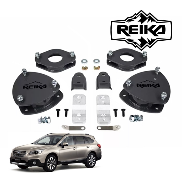 【REIKA 正規品】スバル レガシィアウトバック BS系 平成26年10月-令和3年3月 2インチ リフトアップ レベリングキットフロントストラットスペーサー リアコイルスペーサー