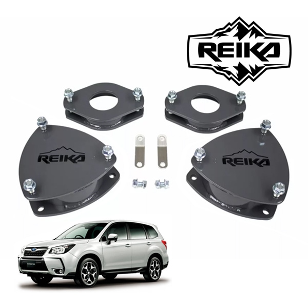 【REIKA 正規品】スバル フォレスター SJ系 平成24年11月-平成30年7月 2インチ リフトアップ レベリングキットフロントストラットスペーサー リアコイルスペーサー