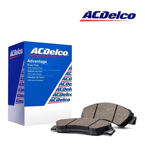 【ACDELCO 正規品】08-18y シボレー タホ サバーバン | GMC ユーコン ユーコンXL | 08-18y キャデラック エスカレード | 07-13y シルバラード シエラ | 09-13y エクスプレス サバナ フロントブレーキパッド アドバンテージ Silver セラミック 14D1363CH 1台分 左右セット