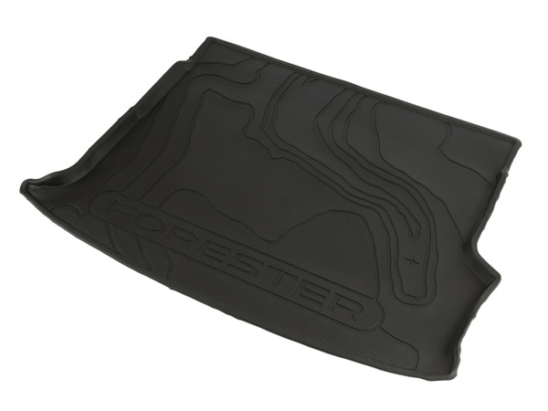 USスバル純正 SUBARU フォレスター SL系 令和7年4月-現行 S:HEV e-BOXER ハイブリッド車用 リアカーゴプロテクター カーゴマット ラゲッジマット カーゴライナー トランクマット FORESTERロゴ入