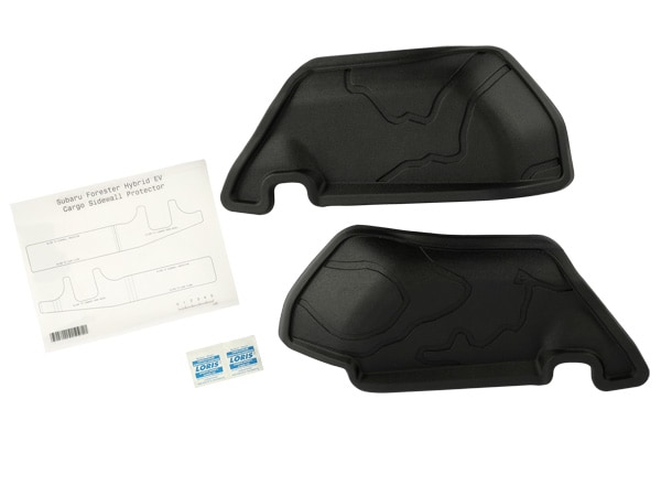 USスバル純正 SUBARU フォレスター SL系 令和7年4月-現行 S:HEV ハイブリッド車用 カーゴエリア サイドウォールプロテクター 左右分 2個セット リア カーゴサイドプロテクター ラゲッジサイドプロテクタートランクサイドプロテクター