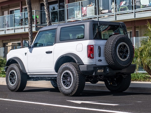 【Borla 正規品】21y- フォード ブロンコ 2.7L Axle-Back アクスルバック エキゾーストシステム ステンレス マフラー 左右2本出し ツーリング 11976 ステンレススチール ポリッシュチップ ボーラ