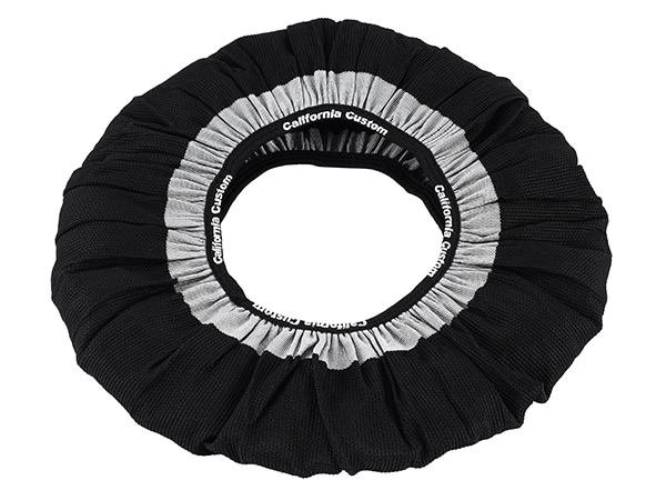 カリフォルニアカスタム スノーソックス 布製 非金属 タイヤチェーン WHITEWALL LABEL XLサイズ 汎用 フロント リア 4WD