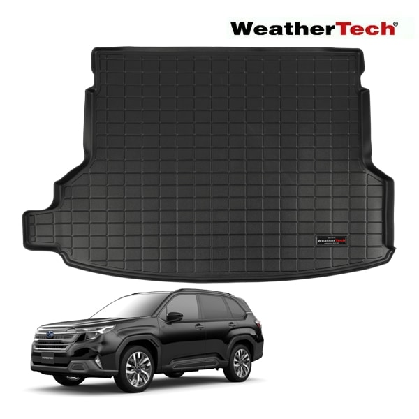 【WeatherTech 正規品】スバル SUBARU フォレスター SL系 令和7年4月-現行  オールウェザー リアカーゴプロテクター カーゴマット ラゲッジマット カーゴライナー トランクマット ブラック 401797 リア 後部座席 ウェザーテック