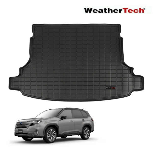 【WeatherTech 正規品】スバル SUBARU フォレスター SL系 令和7年4月-現行  オールウェザー リアカーゴプロテクター カーゴマット ラゲッジマット カーゴライナー トランクマット ブラック 401807 リア 後部座席 ウェザーテック