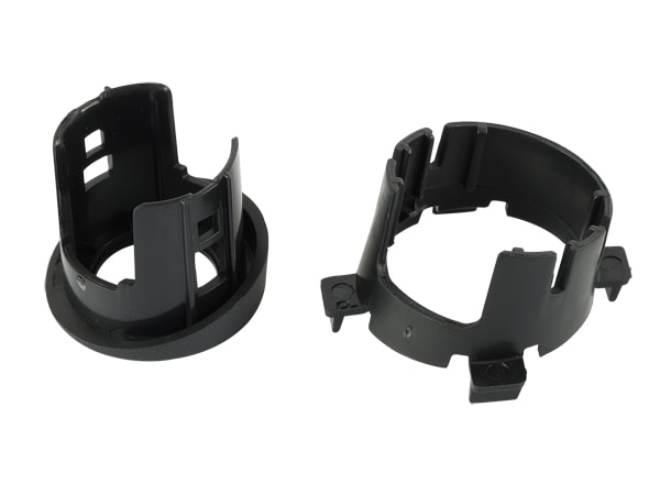 MOPAR純正 18-24y ジープ JL ラングラー リアパーキングセンサーブラケット + ベゼル 外側左用 バックセンサー 駐車センサー