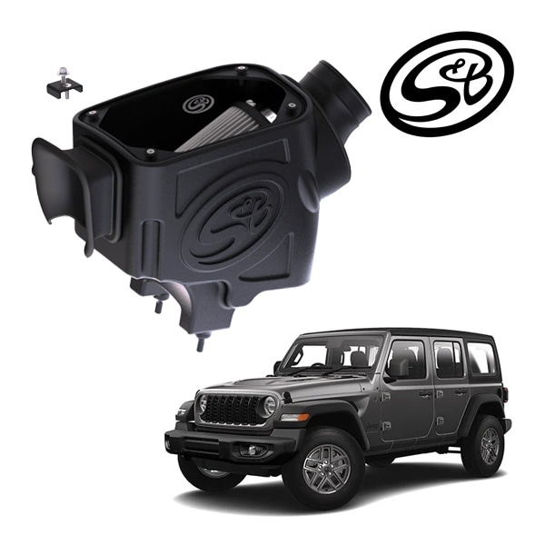 【S&B 正規品】コールドエアーインテーク インテイク コットン 乾式 75-5199D ドライ ホワイトフィルター エアフィルター エアクリーナー 24y- ジープ JL ラングラー 2.0L | 4xeハイブリッド エスアンドピー