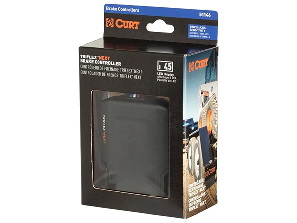 【CURT 正規品】トライフレックス ネクスト ブレーキコントローラー 51146 ブレーキ制御装置 ブレーキコントロールユニット ブレーキ制御ユニット