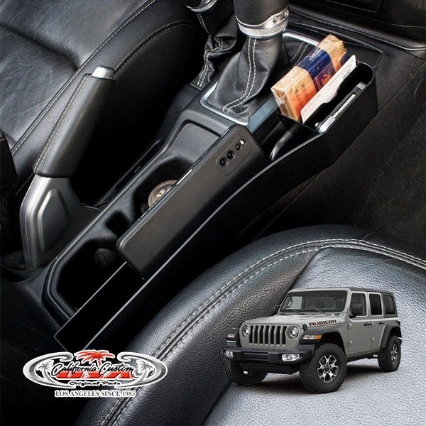 カリフォルニアカスタム JEEP ジープ JL ラングラー | JT グラディエーター コンソールサイド ストレージボックス 収納 ポケット 小物入れ