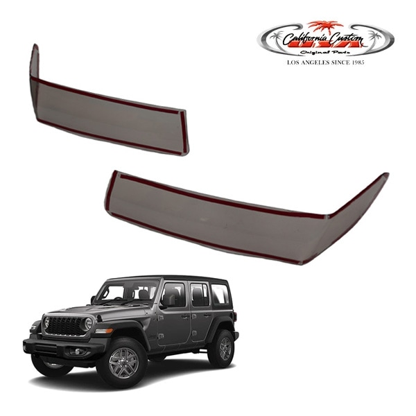 カリフォルニアカスタム JEEP ジープ JL ラングラー | JT グラディエーター ターンシグナル ライトカバー スモーク パークシグナル ウインカーランプ