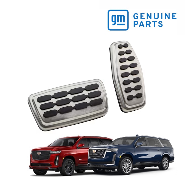 GM純正 キャデラック 22y- エスカレード 22y エスカレード ESV スポーツペダルカバー アクセルペダル ブレーキペダル 1台分 ステンレススチール製 84712886