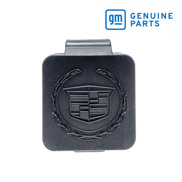 GM純正 ヒッチカバー 2インチ角 ヒッチレシーバー ヒッチメンバー ヒッチキャップ キャデラッククレストロゴ入 汎用 23181346