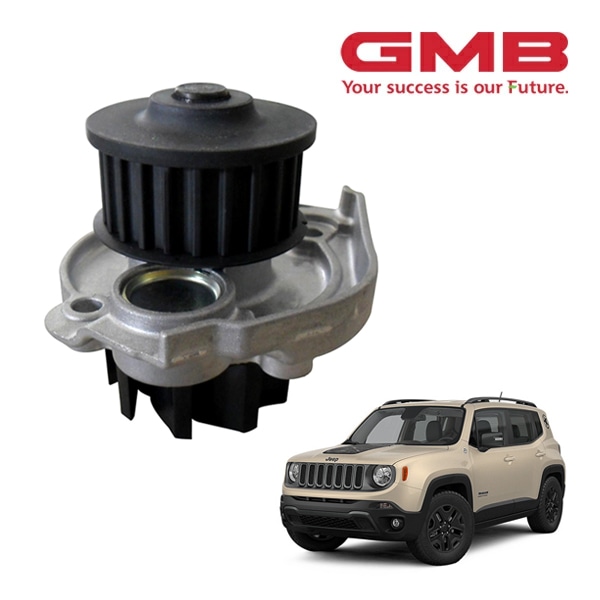 【GMB 正規品】ジープ JEEP レネゲード 平成27年9月-平成30年9月 BU系 BU14 1.4L用 ウォーターポンプ 120-4480