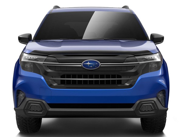 【HUSKY LINERS 正規品】スバル SUBARU フォレスター SL系 令和7年4月-現行 Aeroskin フードプロテクター バグガード ボンネットガード ボンネットプロテクター スモーク 両面テープ ハスキーライナーズ