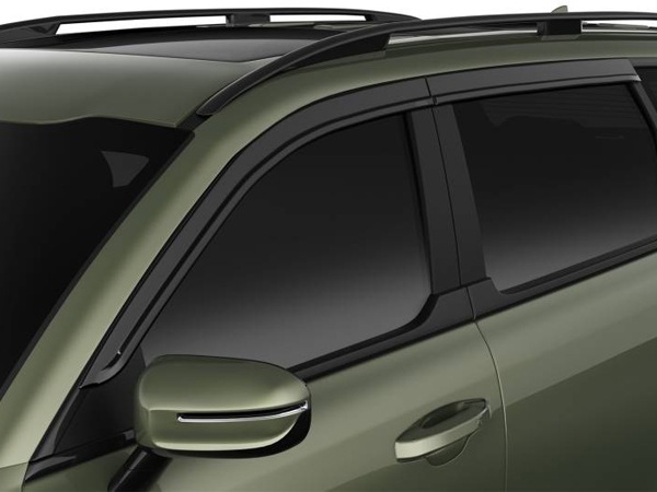 【HUSKY LINERS 正規品】スバル SUBARU フォレスター SL系 令和7年4月-現行 ドアバイザー サイドバイザー ウインドウバイザー フロント リア 前後 左右分 4枚セット スモーク 両面テープ ハスキーライナーズ