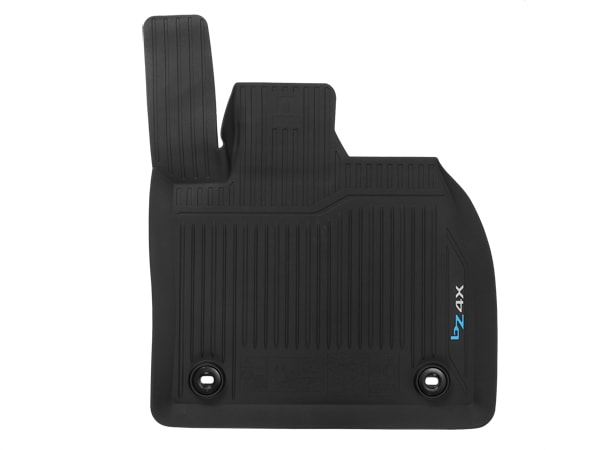 豪トヨタ純正 TOYOTA bZ4X 10系 令和4年5月-現行 右ハンドル車用 オールウェザー フロアマット ラバーマット ブラック bZ4Xロゴ入 フロント リア 1台分 4枚セット