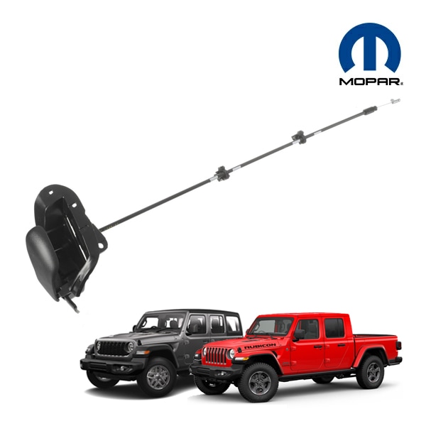 MOPAR純正 ジープ JEEP JL ラングラー JT グラディエーター シートリリースハンドル＆ケーブルAssy 1個 6QD05TX7AE