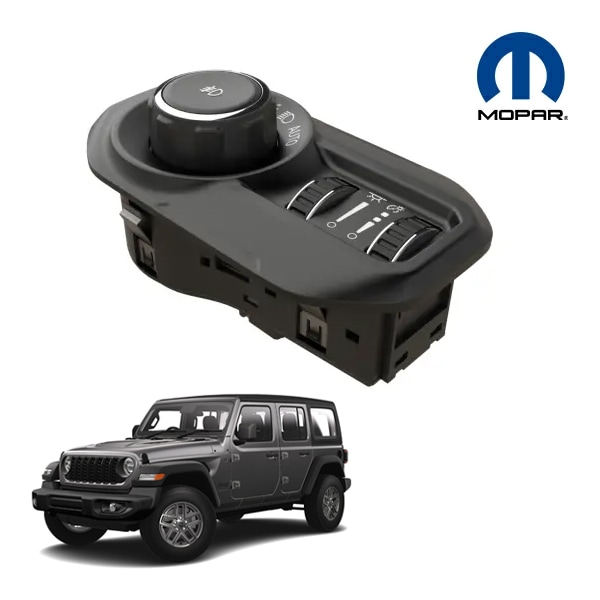 MOPAR純正 ジープ JEEP 18-22y JL ラングラー ヘッドランプスイッチ ヘッドライトスイッチ 1個 68292842AC