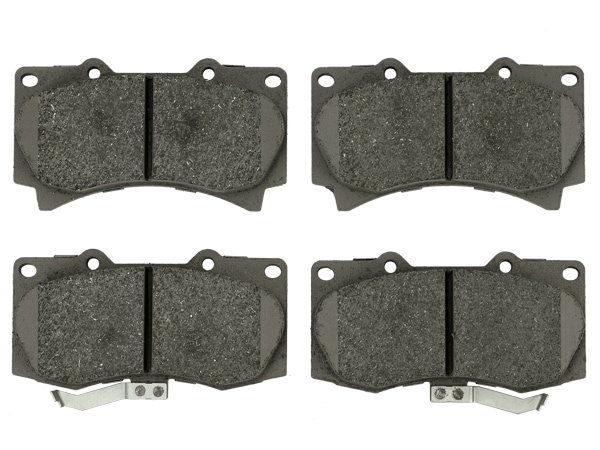 【ACDELCO 正規品】ハマー HUMMER 06-10y H3 09-10y H3T フロント ブレーキパッド 1台分 左右セット アドバンテージ Silver セミメタリック 14D1119CH