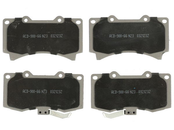 【ACDELCO 正規品】ハマー HUMMER 06-10y H3 09-10y H3T フロント ブレーキパッド 1台分 左右セット アドバンテージ Silver セミメタリック 14D1119CH