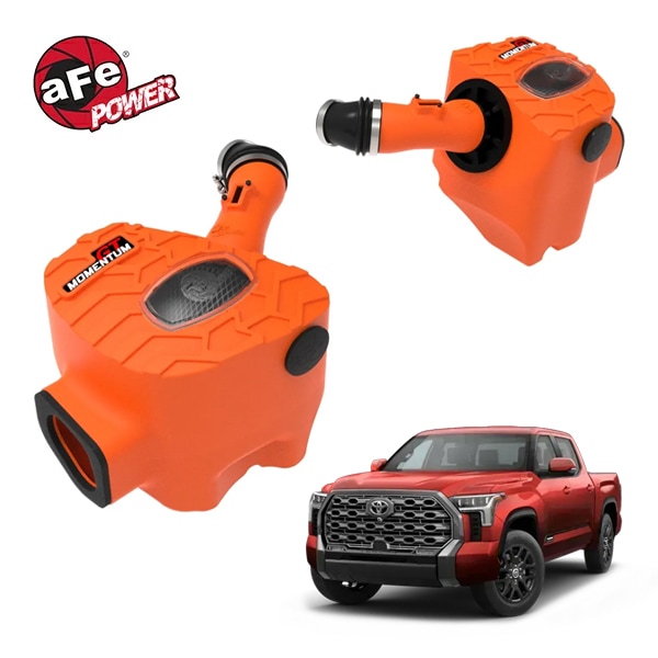 【aFe Power 正規品】22y- トヨタ タンドラ V6 3.4L Momentum GT Orange Edition コールドエアインテーク エアフィルター Pro5R フィルター(湿式) 50-70100KN エアーフィルター エアクリーナー