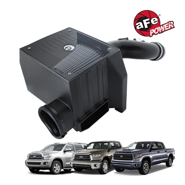 【aFe Power 正規品】トヨタ 07-21y タンドラ 07-14y セコイア V8 5.7L 10-19y タンドラ V8 4.6L Magnum FORCE Stage-2 Si コールドエアインテーク エアフィルター Pro DRY S フィルター(乾式) 51-81174 エアーフィルター エアクリーナー