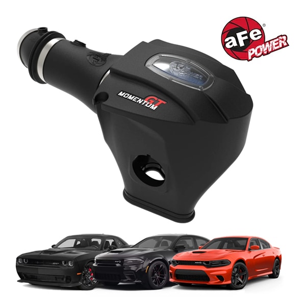 【aFe Power 正規品】17-23y ダッジ チャージャー SRT ヘルキャット ヘルキャットワイドボディ 17-18y チャレンジャー SRT ヘルキャット V8 6.2L スーパーチャージャー Momentum GT コールドエアインテーク エアフィルター Pro5R フィルター(湿式) 50-72205R