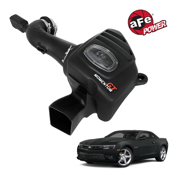 【aFe Power 正規品】13-15y シボレー カマロ SS V8 6.2L Momentum GT コールドエアインテーク エアフィルター Pro DRY S フィルター(乾式) 51-74204 エアーフィルター エアクリーナー