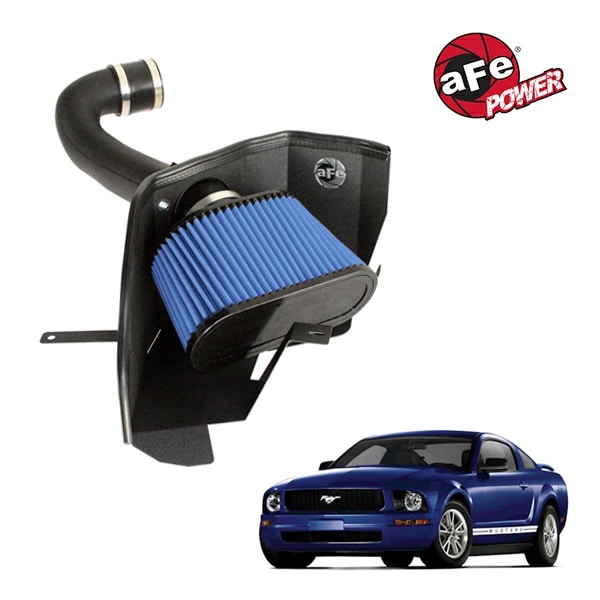 【aFe Power 正規品】05-09y フォード マスタング V6 4.0L Magnum FORCE Stage-2 コールドエアインテーク エアフィルター Pro5R フィルター(湿式) 54-11312 エアーフィルター エアクリーナー