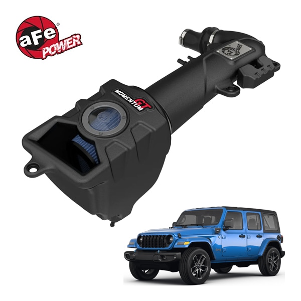 【aFe Power 正規品】24y- ジープ JL ラングラー 4xe L4 2.0L ターボ Momentum GTコールドエアインテーク エアフィルター Pro5R フィルター(湿式) 50-70123R エアーフィルター エアクリーナー