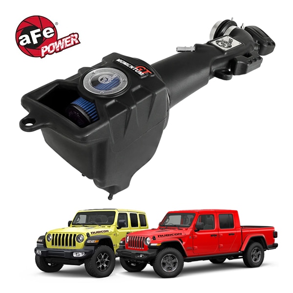 【aFe Power 正規品】ジープ 18y- JL ラングラー 20y- JT グラディエーター V6 3.6L Momentum GT コールドエアインテーク エアフィルター Pro5R フィルター(湿式) 54-76217 エアーフィルター エアクリーナー