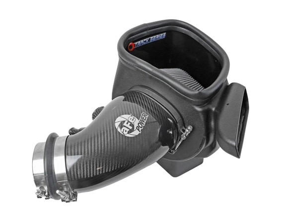 【aFe Power 正規品】ジープ 12-13y グランドチェロキー WK SRT8 14-21y グランドチェロキー WK SRT ダッジ 22-24y デュランゴ SRT 392 V8 6.4L Track Series カーボンファイバー コールドエアインテーク エアフィルター Pro DRY S フィルター(乾式) 57-10014D