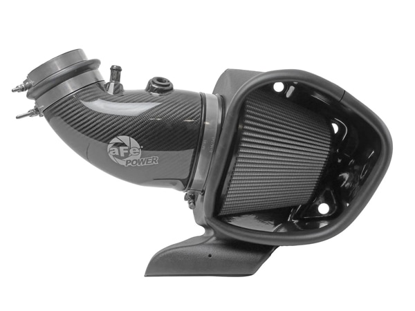 【aFe Power 正規品】ジープ 12-13y グランドチェロキー WK SRT8 14-21y グランドチェロキー WK SRT ダッジ 22-24y デュランゴ SRT 392 V8 6.4L Track Series カーボンファイバー コールドエアインテーク エアフィルター Pro DRY S フィルター(乾式) 57-10014D