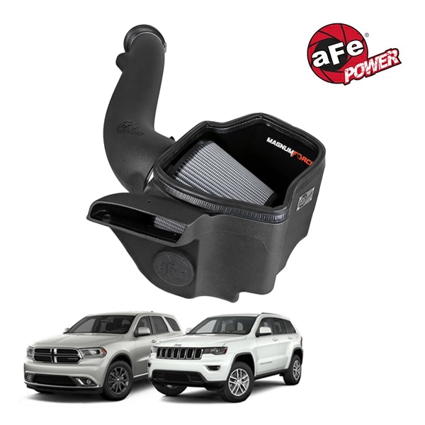 【aFe Power 正規品】ジープ 22y- グランドチェロキー WK 16-21y グランドチェロキー WK 16y- ダッジ デュランゴ V6 3.6L Magnum FORCE Stage-2 コールドエアインテーク エアフィルター Pro DRY S フィルター(乾式) 54-13035D エアーフィルター エアクリーナー