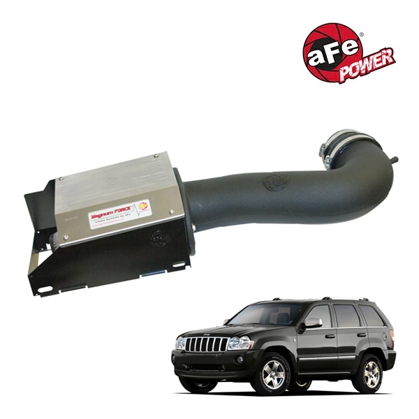 【aFe Power 正規品】05-10y ジープ グランドチェロキー WH V8 5.7L HEMI Magnum FORCE Stage-2 コールドエアインテーク エアフィルター Pro DRY S フィルター(乾式) 51-10242 エアーフィルター エアクリーナー