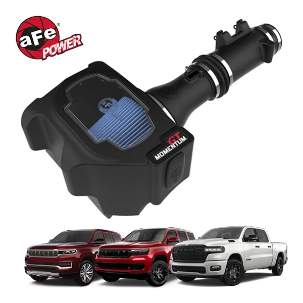 【aFe Power 正規品】25y- ラム 1500 ジープ 23y- ワゴニア L 23y- ワゴニア 23y- グランドワゴニア L 22y- グランドワゴニア L6 3.0L ツインターボ Hurricane Momentum GT コールドエアインテーク エアフィルター Pro5R フィルター(湿式) 50-70120R エアーフィルター