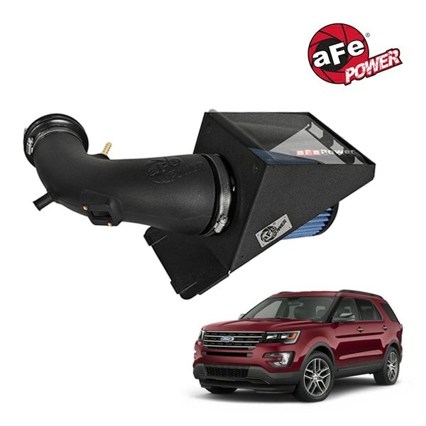 【aFe Power 正規品】11-19y フォード エクスプローラー V6 3.5L Duratec Magnum FORCE Stage-2 コールドエアインテーク エアフィルター Pro5R フィルター(湿式) 54-12842 エアーフィルター エアクリーナー